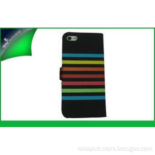 Hybrid Color Fashion Shinny Apple Iphone Leather Cases With